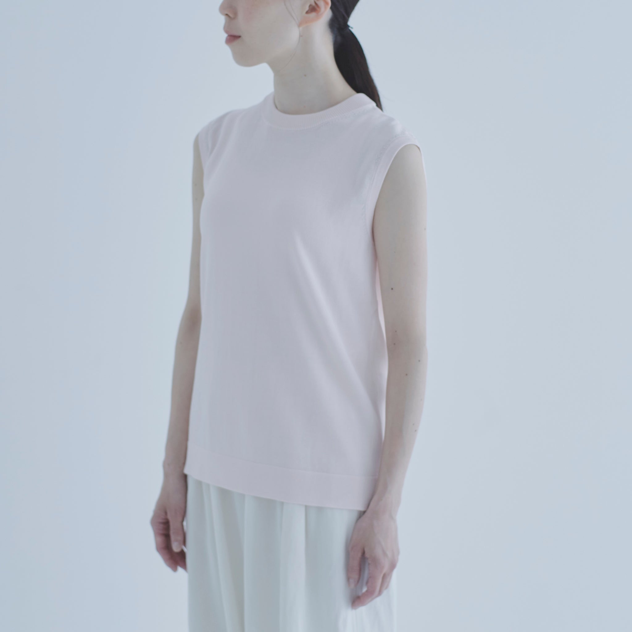 トップス torici ice no-sleeve sweater アイスノースリーブセーター｜TORICI | 84